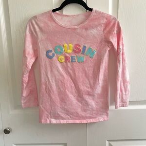 5 for $25! Cousin Crew Pink Long Sleeve T-shirt 12